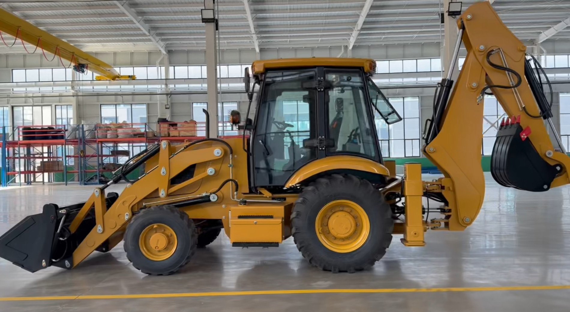 Excavator Loader case